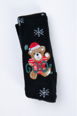 Колготи дитячі махрові новорічні  